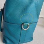 Hermes Toolbox 26cm Blue Evercolor Leather with Palladium Plated Hardware #RRUC-1 - Image 10
