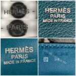 Hermes Toolbox 26cm Blue Evercolor Leather with Palladium Plated Hardware #RRUC-1 - Image 27
