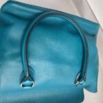 Hermes Toolbox 26cm Blue Evercolor Leather with Palladium Plated Hardware #RRUC-1 - Image 14
