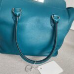 Hermes Toolbox 26cm Blue Evercolor Leather with Palladium Plated Hardware #RRUC-1 - Image 13
