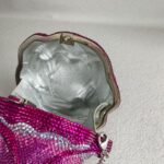 Judith Leiber New Rose Crystal Clutch with Silver Hardware #RORO-1 - Image 17