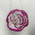 Judith Leiber New Rose Crystal Clutch with Silver Hardware #RORO-1 - Image 4