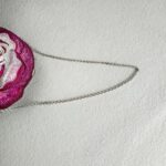 Judith Leiber New Rose Crystal Clutch with Silver Hardware #RORO-1 - Image 13