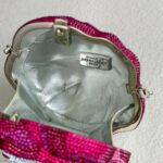 Judith Leiber New Rose Crystal Clutch with Silver Hardware #RORO-1 - Image 18