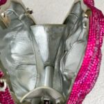 Judith Leiber New Rose Crystal Clutch with Silver Hardware #RORO-1 - Image 19