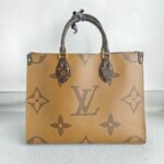 LV OnTheGo MM Monogram and Monogram Reverse Coated Canvas #RRCE-1 - Image 5