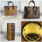 LV OnTheGo MM Monogram and Monogram Reverse Coated Canvas #RRCE-1 - Image 2