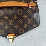 LV Pochette Metis Brown Monogram Coated Canvas with Leather and Gold Hardware #RRUY-2 - Image 4