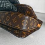 LV Pochette Metis Brown Monogram Coated Canvas with Leather and Gold Hardware #RRUY-2 - Image 15