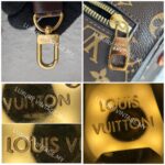 LV Pochette Metis Brown Monogram Coated Canvas with Leather and Gold Hardware #RRUY-2 - Image 18