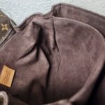 LV Pochette Metis Brown Monogram Coated Canvas with Leather and Gold Hardware #RRUY-2 - Image 33