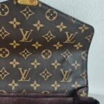 LV Pochette Metis Brown Monogram Coated Canvas with Leather and Gold Hardware #RRUY-2 - Image 24
