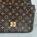 LV Pochette Metis Brown Monogram Coated Canvas with Leather and Gold Hardware #RRUY-2 - Image 26