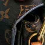 LV Pochette Metis Brown Monogram Coated Canvas with Leather and Gold Hardware #RRUY-2 - Image 12