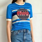 Miu Miu Virgin Wool Top Size 40 #RREL-2