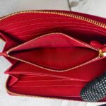 Prada Zippy Wallet Red Saffiano Leather with Gold Hardware #RRCL-1 - Image 20