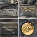 Saint Laurent Becky 2way-Bag Black Leather with Gold Hardware #RRSE-1 - Image 26