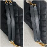Saint Laurent Becky 2way-Bag Black Leather with Gold Hardware #RRSE-1 - Image 12