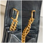 Saint Laurent Becky 2way-Bag Black Leather with Gold Hardware #RRSE-1 - Image 15
