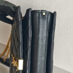Saint Laurent Becky 2way-Bag Black Leather with Gold Hardware #RRSE-1 - Image 18