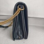 Saint Laurent Becky 2way-Bag Black Leather with Gold Hardware #RRSE-1 - Image 9