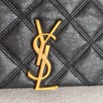 Saint Laurent Becky 2way-Bag Black Leather with Gold Hardware #RRSE-1 - Image 24