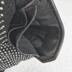 Saint Laurent Pouch Puff Black Lambskin with Silver Hardware #RRYL-6 - Image 26