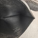 Saint Laurent Pouch Puff Black Lambskin with Silver Hardware #RRYL-6 - Image 28