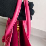 Saint Laurent Sac De Jour Small Bag Pink Smooth Leather and Gold Hardware #RSKK-1 - Image 21