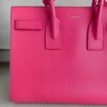 Saint Laurent Sac De Jour Small Bag Pink Smooth Leather and Gold Hardware #RSKK-1 - Image 3