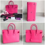 Saint Laurent Sac De Jour Small Bag Pink Smooth Leather and Gold Hardware #RSKK-1 - Image 2