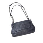 Bottega Veneta Small Hobo 2way-bag Black Leather with Brunito finish Hardware #ROYR-9