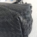 Bottega Veneta Small Hobo 2way-bag Black Leather with Brunito finish Hardware #ROYR-9 - Image 19