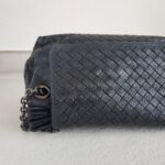 Bottega Veneta Small Hobo 2way-bag Black Leather with Brunito finish Hardware #ROYR-9 - Image 11