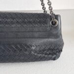 Bottega Veneta Small Hobo 2way-bag Black Leather with Brunito finish Hardware #ROYR-9 - Image 6