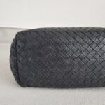 Bottega Veneta Small Hobo 2way-bag Black Leather with Brunito finish Hardware #ROYR-9 - Image 15
