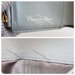 C.Dior Saddle Lotus Wallet Oblique Jacquard Canvas with Leather and Gold Hardware #RROY-3 - Image 13