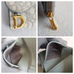 C.Dior Saddle Lotus Wallet Oblique Jacquard Canvas with Leather and Gold Hardware #RROY-3 - Image 12