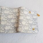 C.Dior Saddle Lotus Wallet Oblique Jacquard Canvas with Leather and Gold Hardware #RROY-3 - Image 4