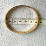 Cartier Love Bangle 18k Yellow Gold with 4 Diamonds Size 17 #RTSK-3 - Image 9