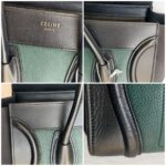 Celine Micro Luggage Calf Leather with Gold Hardware #RRSU-2 - Image 26