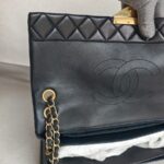 Chanel Flap Bag Black Lambskin with Gold Hardware #RRKT-4 - Image 19