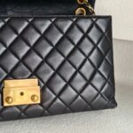 Chanel Flap Bag Black Lambskin with Gold Hardware #RRKT-4 - Image 23