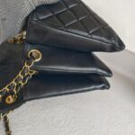 Chanel Flap Bag Black Lambskin with Gold Hardware #RRKT-4 - Image 10