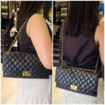 Chanel Flap Bag Black Lambskin with Gold Hardware #RRKT-4 - Image 34