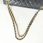 Chanel Flap Bag Black Lambskin with Gold Hardware #RRKT-4 - Image 17