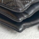 Chanel Flap Bag Black Lambskin with Gold Hardware #RRKT-4 - Image 15