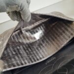 Chanel 2.55 Maxi Double Flap Metallic Bronze Striped Quilted Aged Calfskin with Ruthenium Hardware #ROYY-1 - Image 30