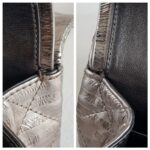 Chanel 2.55 Maxi Double Flap Metallic Bronze Striped Quilted Aged Calfskin with Ruthenium Hardware #ROYY-1 - Image 24