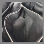 Chanel 2Way-bag Black Grained Calfskin with Silver Hardware #RRTE-1 - Image 35